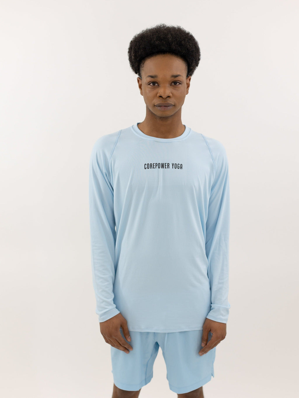 CorePower Yoga Blue Long Sleeve - FINAL SALE