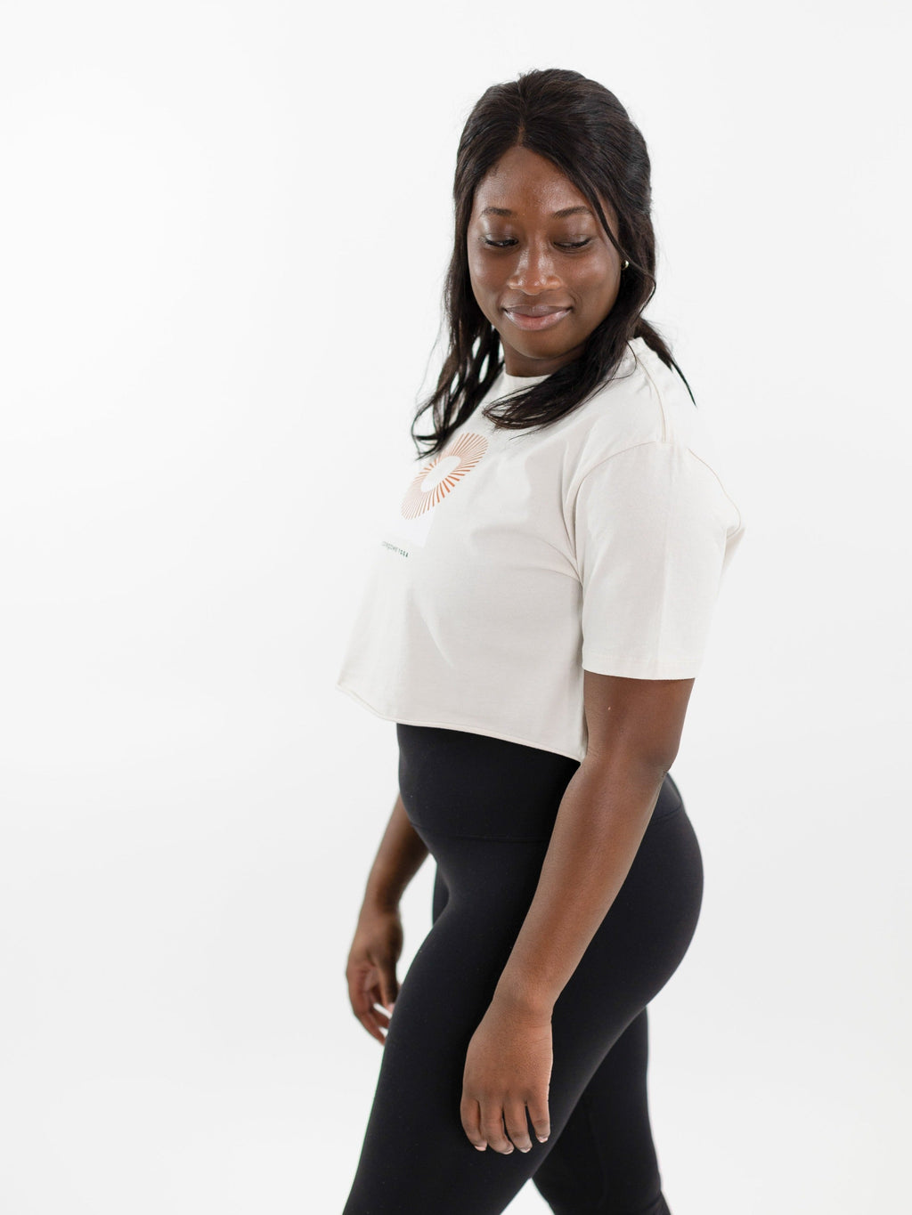 CorePower Yoga Simple Sun Boxy Tee - FINAL SALE